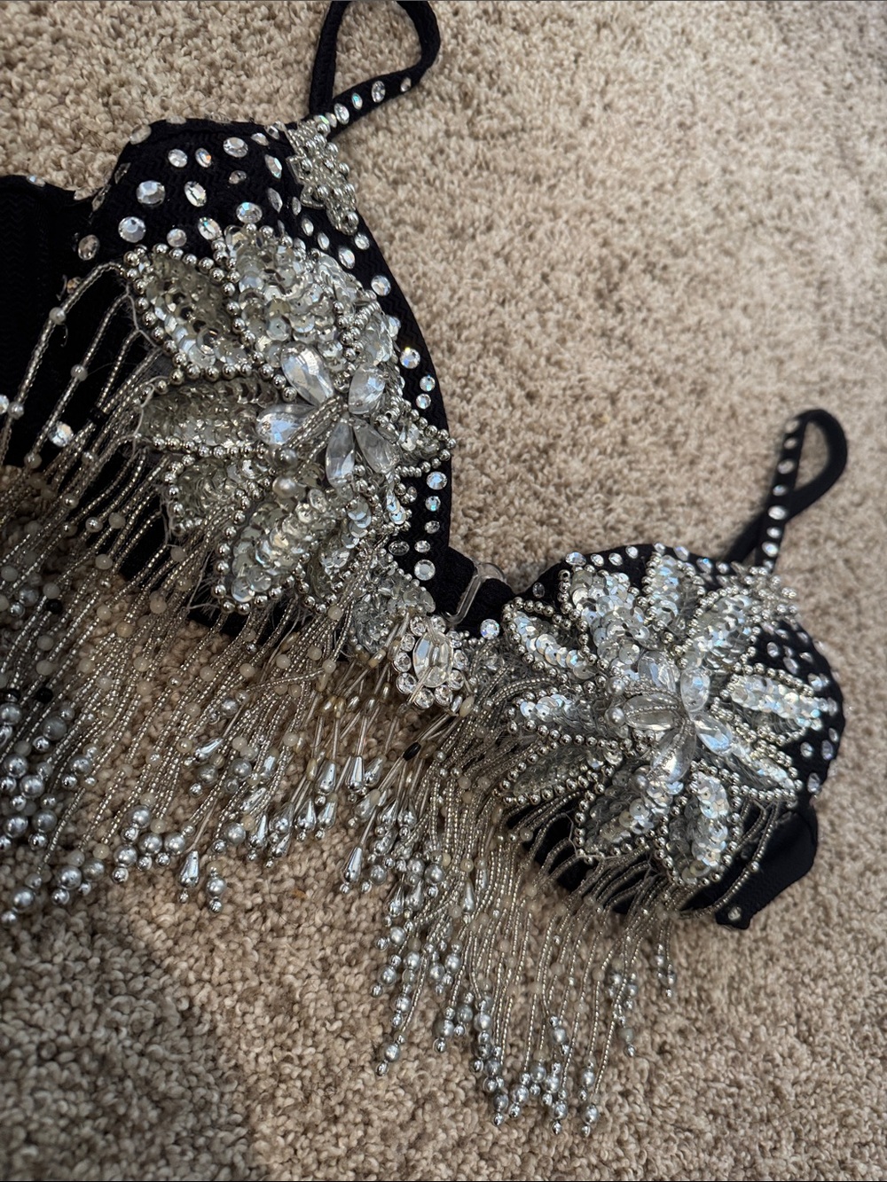 Custom rhinestone bracelet